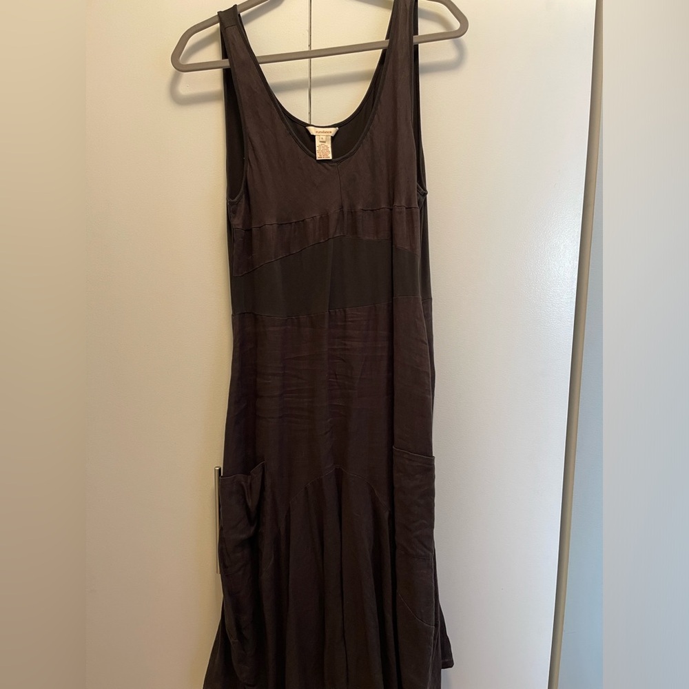 Sundance Linen Dress with Pockets
